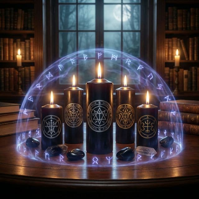 El Poder de las Velas Negras: Mitos, Verdades y su Uso en la Alta Protección