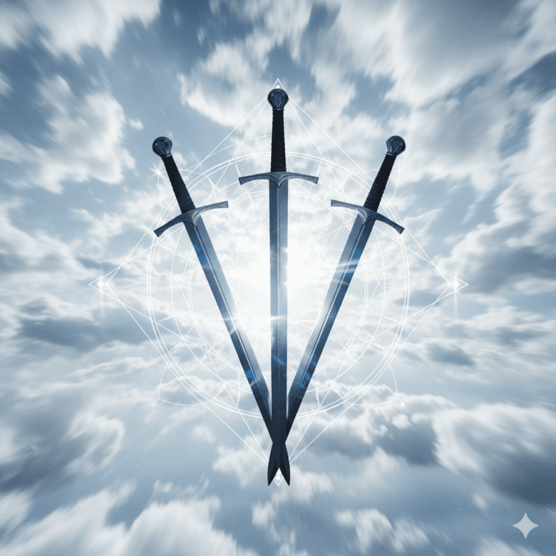 Guía Maestra de Tarot: Los Arcanos Menores de Espadas y la Maestría Mental