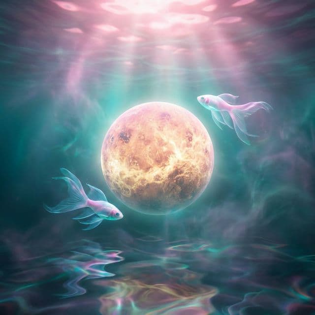 Venus en Piscis: Amor Incondicional